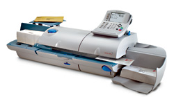 The DM500 up to 135 letters a minute up to 300 optional accounts